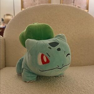 Pokemon WCT Green and Blue Reptile Plush Toy Pokemon